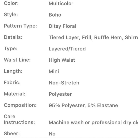 Floral Skirt - Picture 7 of 7